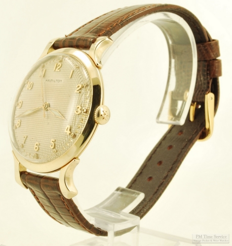 Hamilton 10k gold discount watch