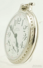 Hamilton 16S 21J LS adj. 6p grade 992B pocket watch #C181409, impressive WGF Wadsworth model 2 case