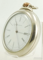 Elgin 16S 16J LS adj. grade 83 pocket watch #898186, attractive WBM SB&B salesman's display case