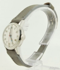 Concord 17J grade CXC ladies' wrist watch #221, WBM & SS round case with a tapered bezel