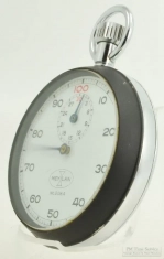 Meylan Stopwatch Co. 48mm 7J timer grade No. 208A #2286951, heavy WBM Meylan friction fit case