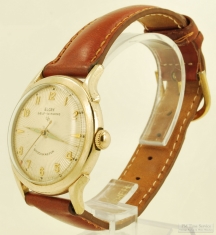 Elgin (Swiss) automatic (self-winding) 17J Shockmaster grade 643 wrist watch, YGF WR model 6825 case