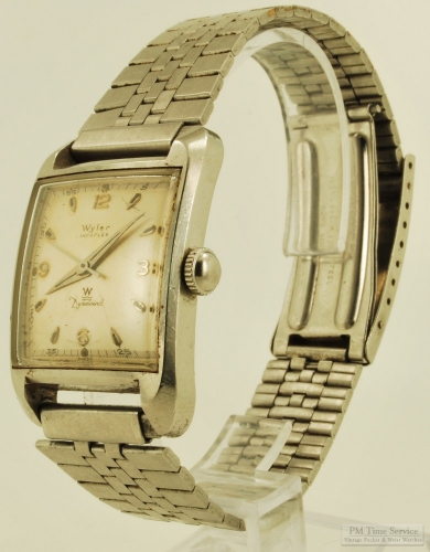 Mens Wyler Vetta INCAFLEX 18k Gold – Exclusive Vintage Swiss Watches