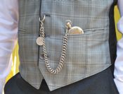 Pocket Watch - Vest Pocket (with Albert-style Chain)