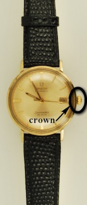 Crown-Set Wrist Watch