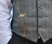 Panel Ribbon Chain (Vest)