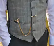 Pocket Watch - Vest Pocket (with Straight Chain)